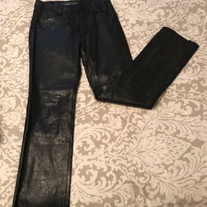 Women’s leather pants- size 1